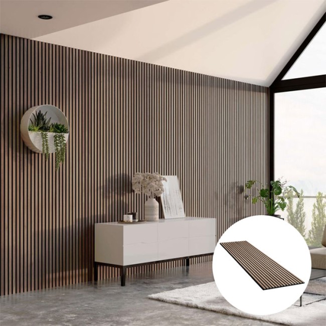 Acoustic Slat wall panel